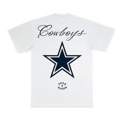Dallas Cowboys Born x Raised Unisex Fine Line T-Shirt - White discount