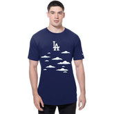 Los Angeles Dodgers MLB x Simpsons 2026 Collab Clouds T-Shirt - Royal | New Era