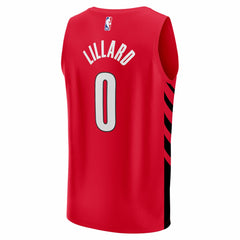 Damian Lillard Portland Trail Blazers Fast Break Replica Jersey - Red - Statement Edition | Fanatics online
