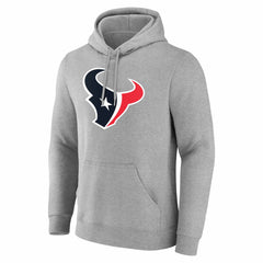 Houston Texans Team Authentic Personalized Name & Number Hoodie - Gray on sale