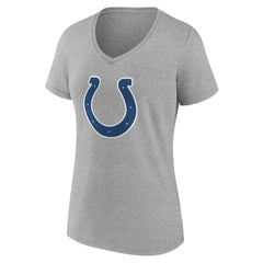 Indianapolis Colts Women's Team Authentic Personalized Name & Number V-Neck T-Shirt - Gray outlet