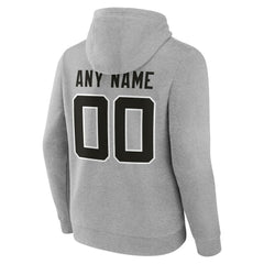 Jacksonville Jaguars Team Authentic Personalized Name & Number Hoodie - Gray sale