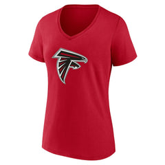 Atlanta Falcons Women's Team Authentic Personalized Name & Number V-Neck T-Shirt - Red online