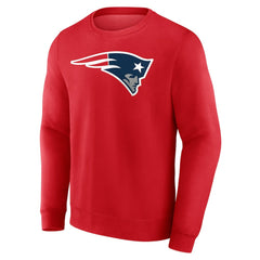 New England Patriots Team Authentic Personalized Name & Number Sweatshirt - Red cheap