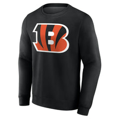 Cincinnati Bengals Team Authentic Personalized Name & Number Sweatshirt - Black outlet