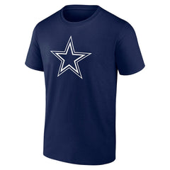 Dallas Cowboys Team Authentic Personalized Name & Number T-Shirt - Navy on sale