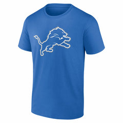 Detroit Lions Team Authentic Personalized Name & Number T-Shirt - Blue for sale