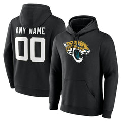Jacksonville Jaguars Team Authentic Personalized Name & Number Hoodie - Black online