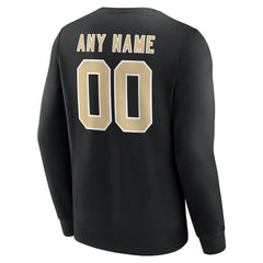 New Orleans Saints Team Authentic Personalized Name & Number Sweatshirt - Black sale