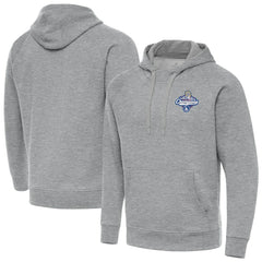 Los Angeles Dodgers Antigua Back-to-Back World Series Champions Victory Hoodie - Heather Gray