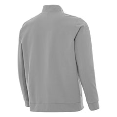 Los Angeles Dodgers Antigua Back-to-Back World Series Champions Regard Full-Zip Jacket - Gray