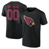 Arizona Cardinals Big & Tall Team Authentic Custom T-Shirt - Black online