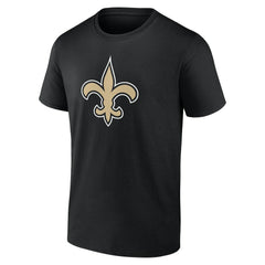 New Orleans Saints Big & Tall Team Authentic Custom T-Shirt - Black on sale