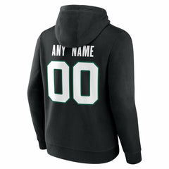 New York Jets Big & Tall Team Authentic Custom Hoodie - Black for sale