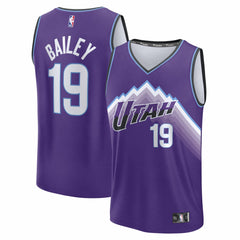 Ace Bailey Utah Jazz Fast Break Replica Jersey - Purple - Icon Edition | Fanatics cheap