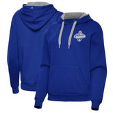 Los Angeles Dodgers Antigua Women's 2025 World Series Champions Victory Hoodie - Royal