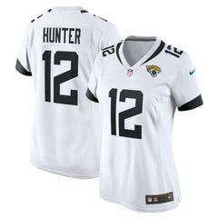 Travis Hunter Jacksonville Jaguars Women's Game Jersey - White | Nike for sale