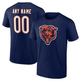 Chicago Bears Big & Tall Team Authentic Custom T-Shirt - Navy outlet