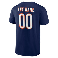 Chicago Bears Big & Tall Team Authentic Custom T-Shirt - Navy outlet