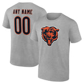 Chicago Bears Big & Tall Team Authentic Custom T-Shirt - Gray online