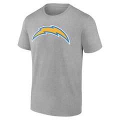 Los Angeles Chargers Big & Tall Team Authentic Custom T-Shirt - Gray on sale