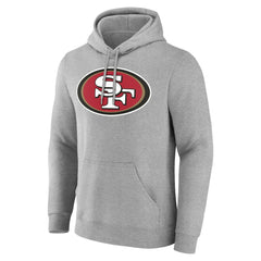 San Francisco 49ers Big & Tall Team Authentic Custom Hoodie - Gray online