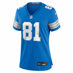 Calvin Johnson Detroit Lions Women's Team Retired Game Jersey - Blue | Nike sale