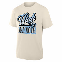 Utah Mammoth Legacy T-Shirt Cream