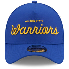 Golden State Warriors x Malbon Golf Unisex 9FORTY A-Frame Adjustable Hat sale - Royal | New Era online