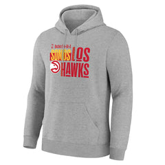 Atlanta Hawks Noches Training Hoodie - Gray sale
