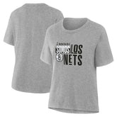 Brooklyn Nets Women's Noches Training T-Shirt - Gray shop