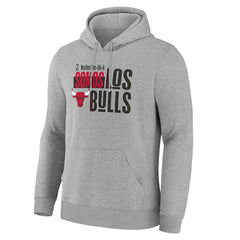 Chicago Bulls Noches Training Hoodie sale - Gray discount