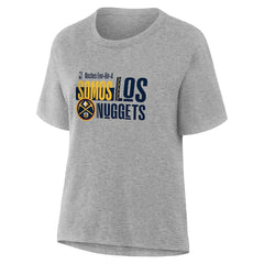 Denver Nuggets Women's Noches Training T-Shirt sale - Gray shop