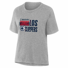LA Clippers Women's Noches Training T-Shirt - Gray discount