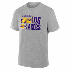 Los Angeles Lakers Noches Training T-Shirt - Gray for sale