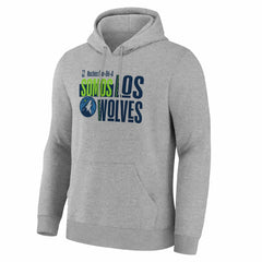 Minnesota Timberwolves Noches Training Hoodie - Gray outlet