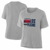 New Orleans Pelicans Women's Noches Training T-Shirt - Gray online
