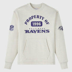 Baltimore Ravens OVO x NFL Unisex Fleece Sweatshirt - Heather Gray outlet