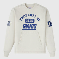 New York Giants OVO x NFL Unisex Fleece Sweatshirt - Heather Gray sale