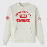 Kansas City Chiefs OVO x NFL Unisex Fleece Sweatshirt - Heather Gray discount