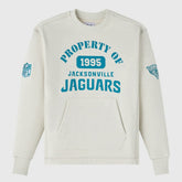 Jacksonville Jaguars OVO x NFL Unisex Fleece Sweatshirt - Heather Gray discount