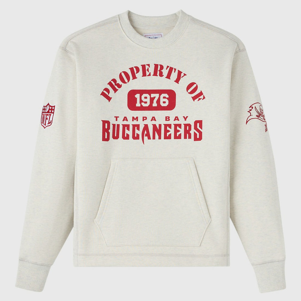 Tampa Bay Buccaneers OVO x NFL Unisex Fleece Sweatshirt - Heather Gray for sale