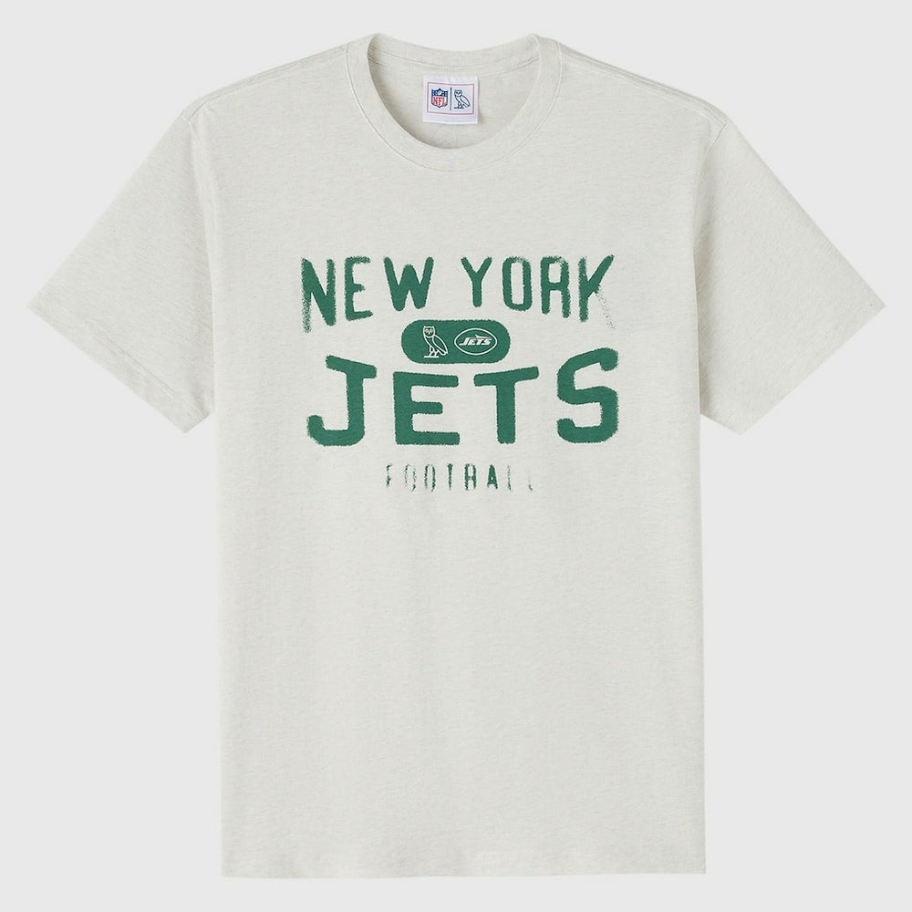 New York Jets OVO x NFL Unisex T-Shirt - Heather Gray outlet