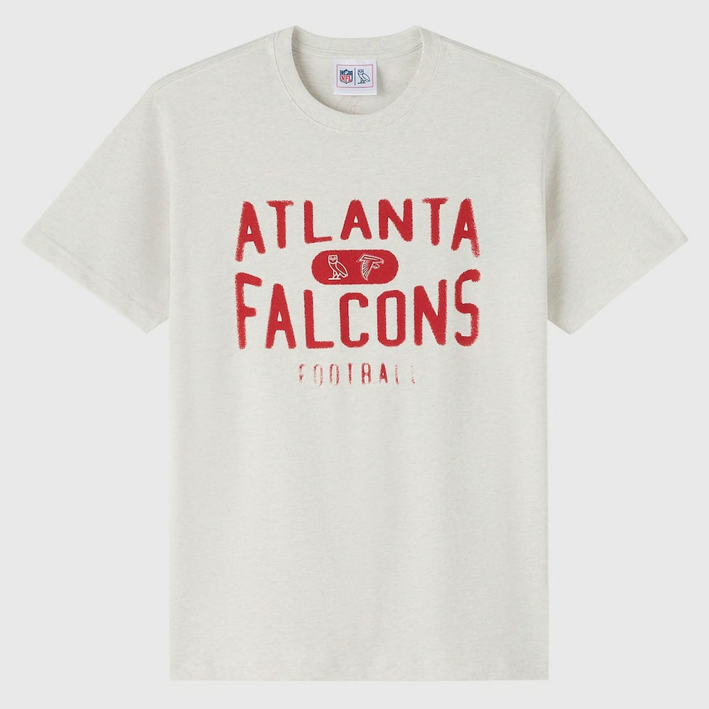Atlanta Falcons OVO x NFL Unisex T-Shirt - Heather Gray discount