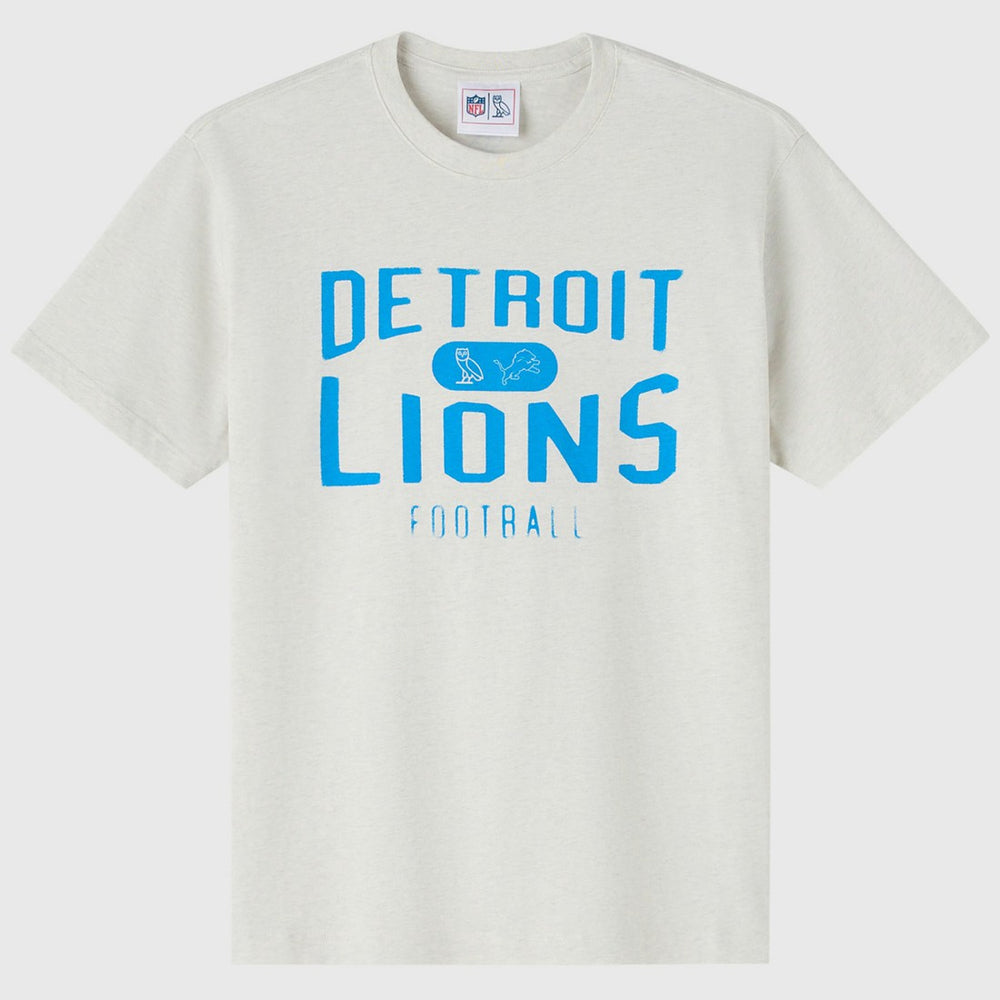 Detroit Lions OVO x NFL Unisex T-Shirt - Heather Gray on sale