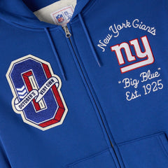 New York Giants OVO x NFL Unisex Full-Zip Waffle-Lined Hoodie - Royal on sale
