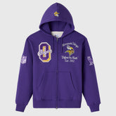 Minnesota Vikings OVO x NFL Unisex Full-Zip Waffle-Lined Hoodie - Purple on sale