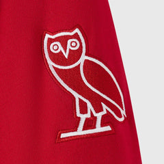 San Francisco 49ers OVO x NFL Unisex Full-Zip Waffle-Lined Hoodie - Scarlet online