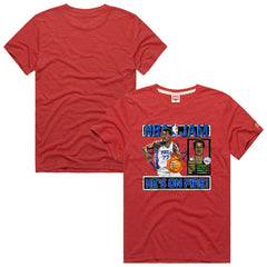 VJ Edgecombe Philadelphia 76ers Homage Unisex NBA Jam Tri-Blend T-Shirt - Red cheap