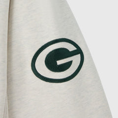 Green Bay Packers OVO x NFL Unisex Fleece Sweatshirt - Heather Gray cheap